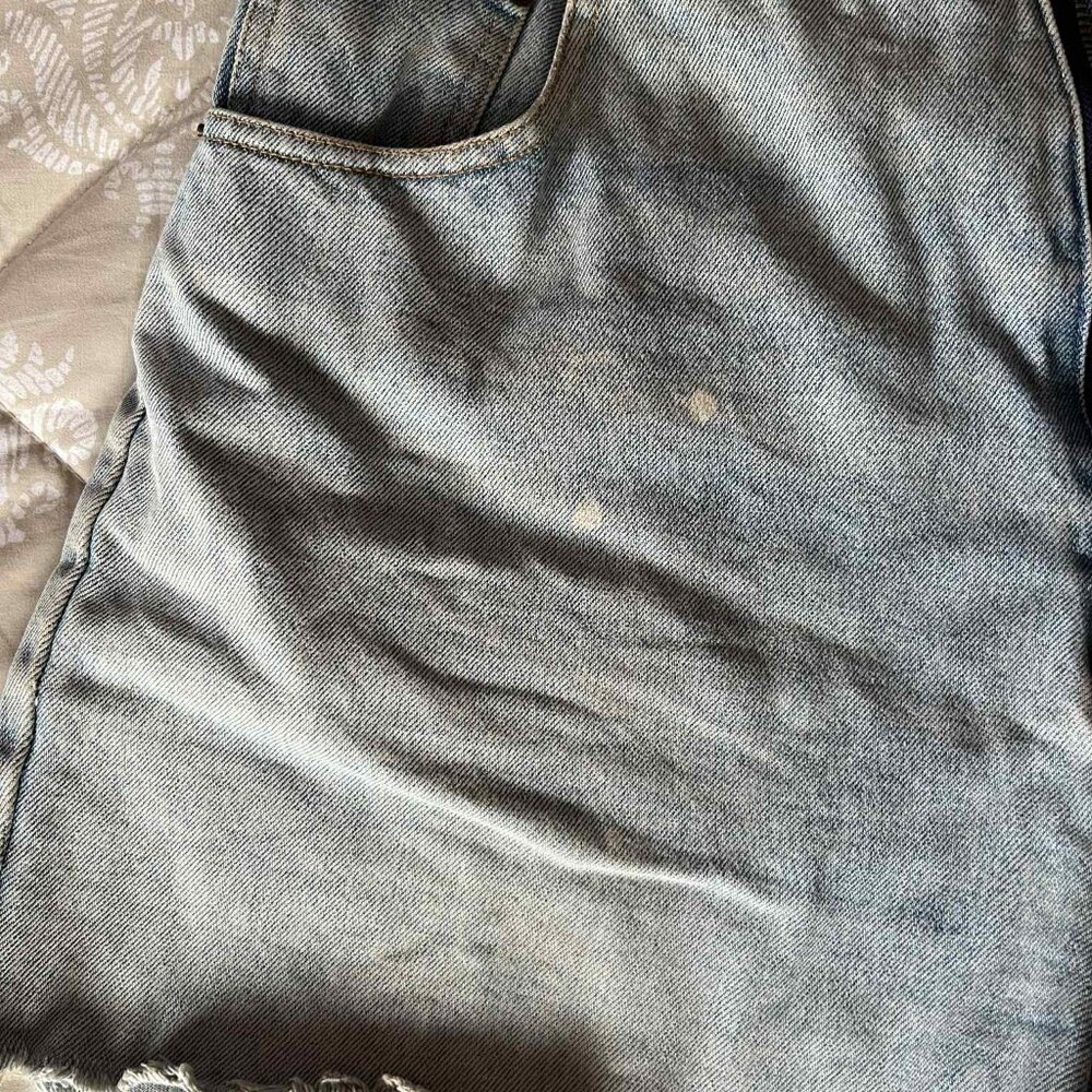 Vintage High Waisted Jean Shorts - Picture 4 of 6